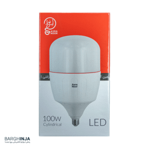 لامپ LED استوانهای 100 وات اسرانور نور مهتابی