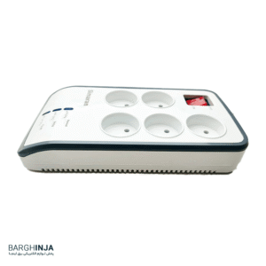 محافظ برق ۵ راهی سیماران مدل SM-525-N | محافظ 15 آمپر با کابل 1.8 و 2.8 متری
