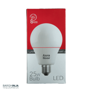 لامپ LED حبابی E27 25 وات اسرانور