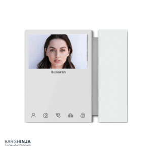 مانیتور آیفون تصویری سیماران 4.3 اینچ لمسی بدون حافظه مدل 46TKM