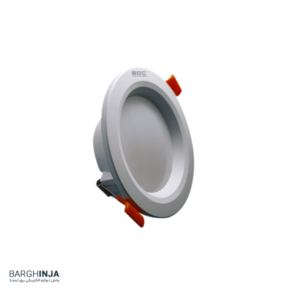 چراغ سقفی توکار دیکو EDC مدل 7 وات | چراغ LED توکار گرد